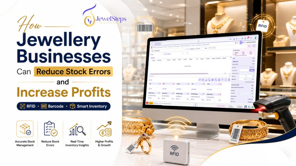 Reduce jewellery stock errors and increase profits with RFID and ERP