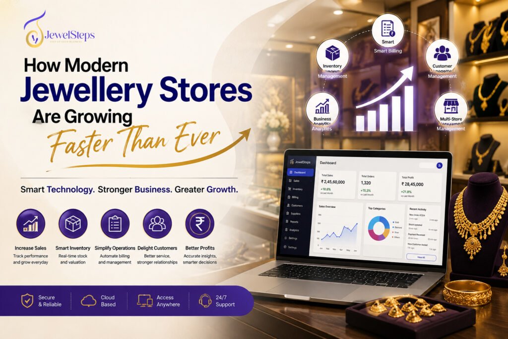 modern jewellery store growth with billing software