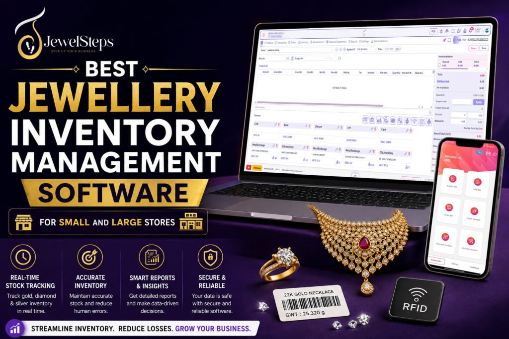 Best jewellery inventory management software for small and large stores